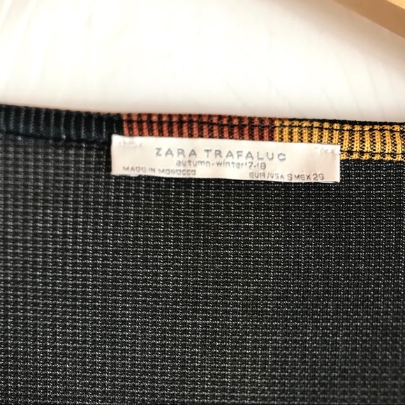 Zara Striped Multicolor Midi Dress - Picture 9 of 10